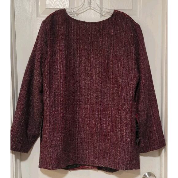 White Stag Women's Tapestry Patchwork Lined Button Up Jacket Size 18/20W - Picture 4 of 4